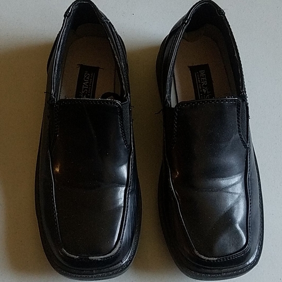 deer stags boys dress shoes